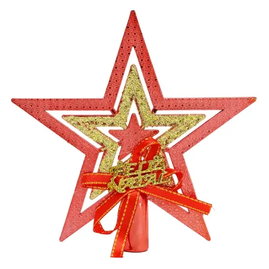 Natal Ponteira Estrela Sort 15cm Fartex Ntl