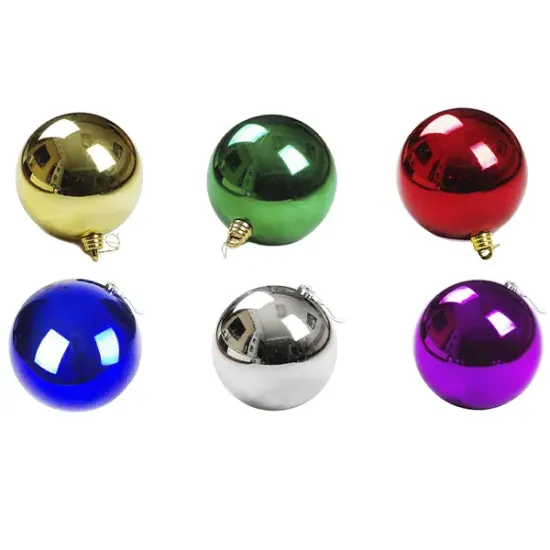 Bola Lisa Brilhante Sort 6cm 2un