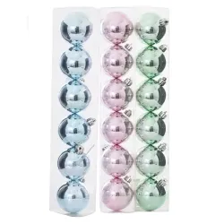 Bola Candy Tricolor 6cm 6un