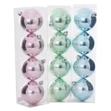 Bola Candy Tricolor 8cm 4un