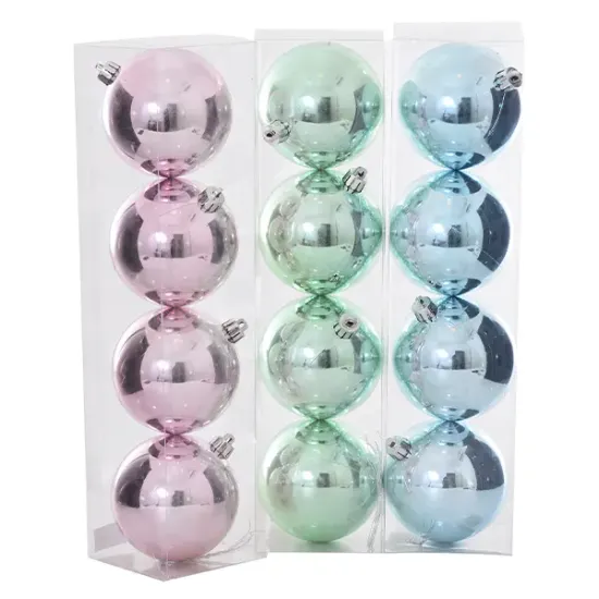 Bola Candy Tricolor 8cm 4un