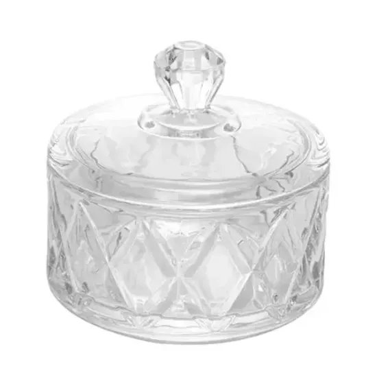 Potiche Deli Diamond 9,5cm em Cristal Lyor