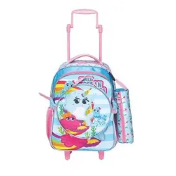 KIT MOCHILA INF FEM NARVAL C/RODA