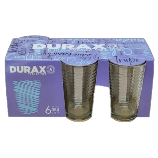 Jogo de Copos Class Home 6 Peças Facetado