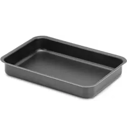 Assadeira Antiaderente Nigro preta 5,8L