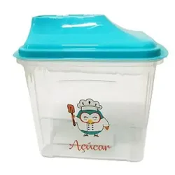 Açucareiro/ Farinheiro em Plástico 1L MB