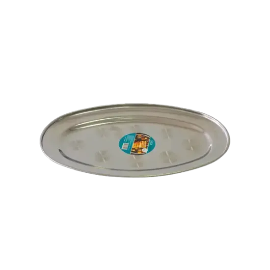 Bandeja Redonda Inox 22CM - BANANA TOYS