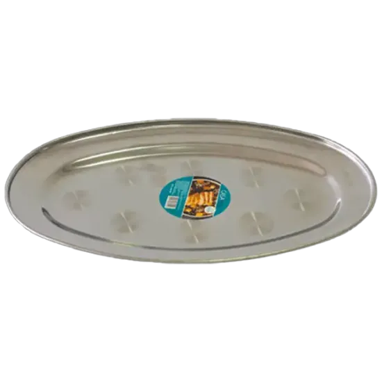 Bandeja Redonda Inox 34CM - BANANA TOYS