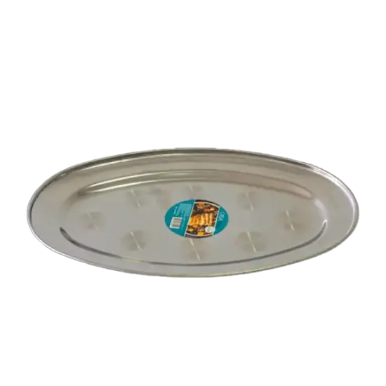 Bandeja Redonda Inox 25CM - BANANA TOYS