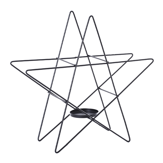 Castical Estrela Metal 28x28cm Fartex