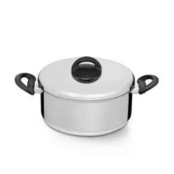 Caçarola Criativa 22 cm 3,8 Litros em Alumínio Polido Nigro