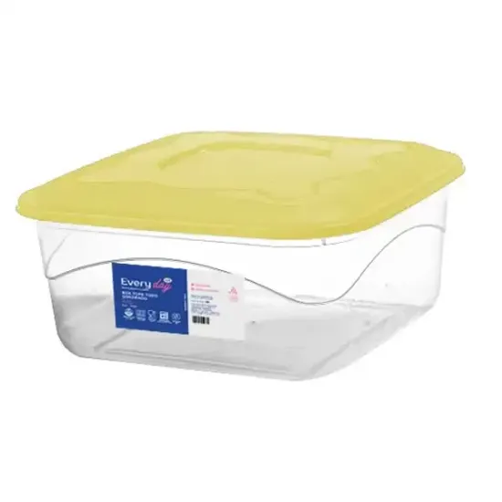 Caixa Organizadora Quadrada Topa Tudo 5,5L