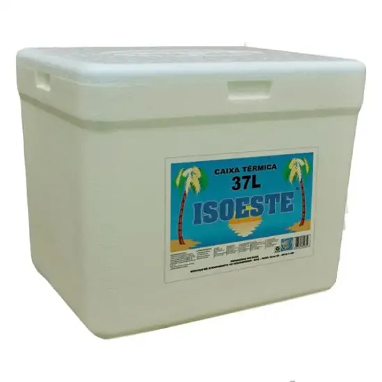 Caixa Térmica Isopor 37l