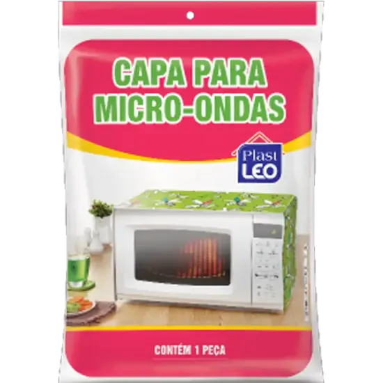 Capa Para Microondas De Polietileno 60 X43 X 35 Estampada 