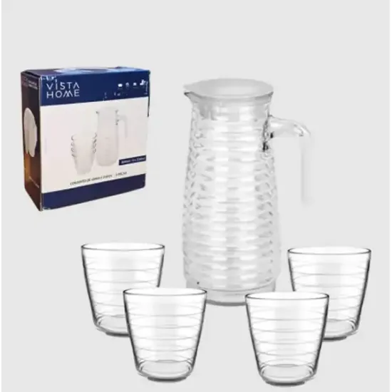 Conjunto de Jarra e Copos | Vista Home