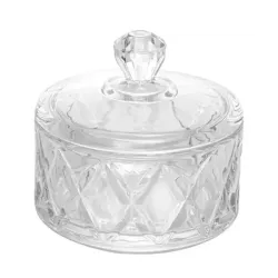 Potiche Lyor Deli Diamond De Cristal 10,5cm X 10,5cm X 9,5cm