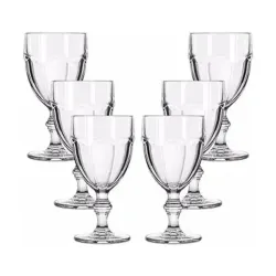 Jogo De Taças De Vidro 300ml 6 Peças