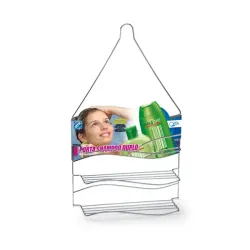 Porta Shampoo Duplo Para Pendurar