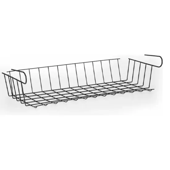 Cesto Prateleira Black Life de EnCaixar Arthi Organiza 48cm