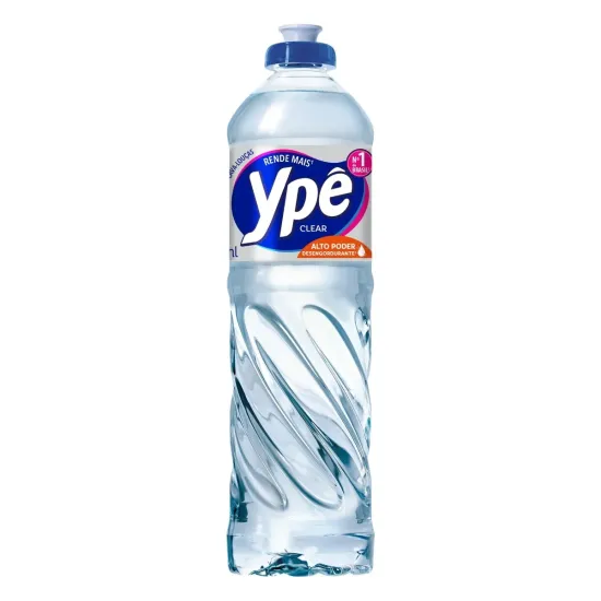 Lava-Louças Líquido Clear Ypê Squeeze 500ml